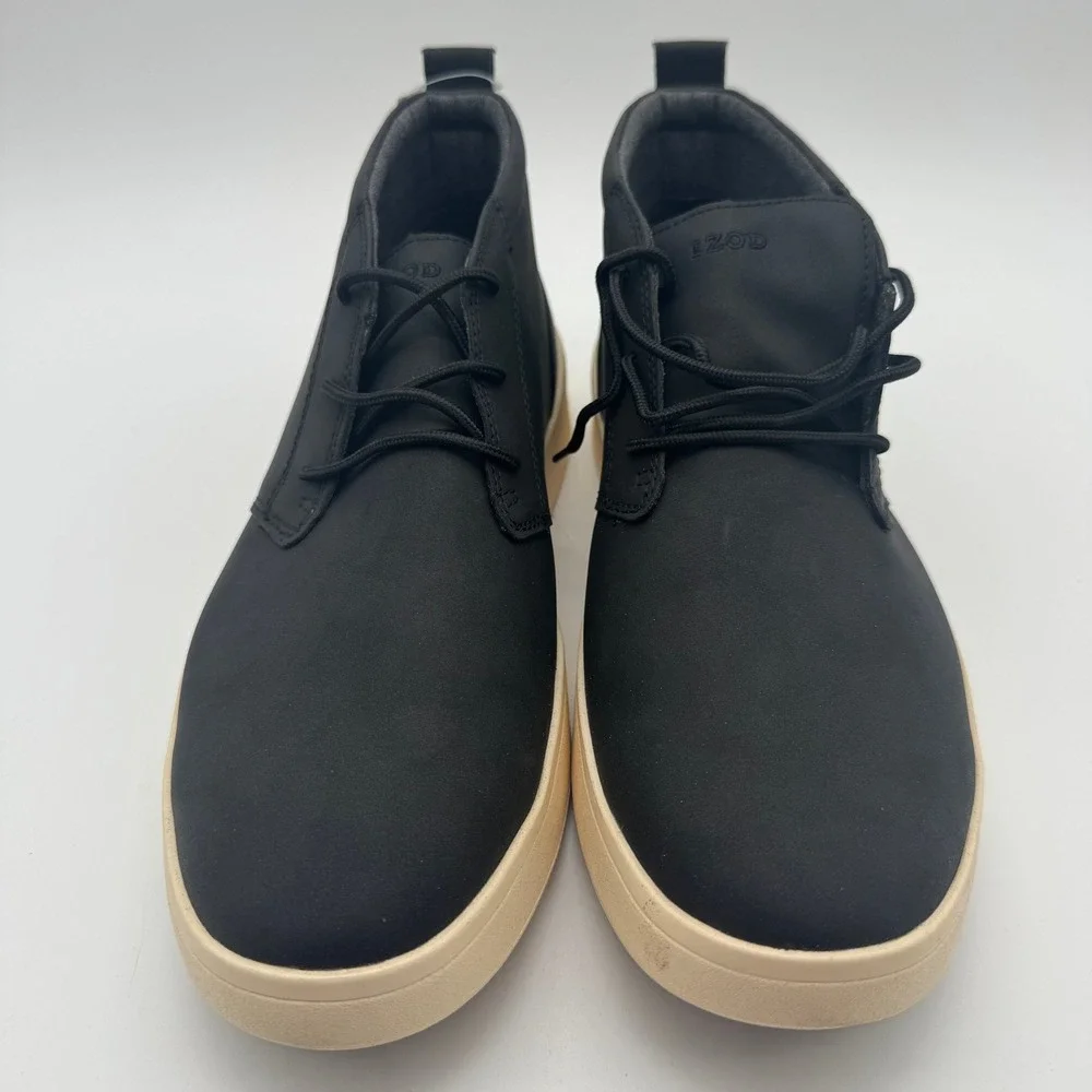 IZOD Palmer Black Chukka Casual Shoes Men's Size 11 Memory Foam
